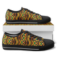 Women's African Kente Geometric Pattern All-Over Print Urban Peak Low Shoes