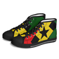 Women's Red Yellow Green and Black Stars Urban Peak High Top Shoes