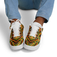 Men's Bold African Kente Inspired Pattern All-Over Print Core Low Shoes