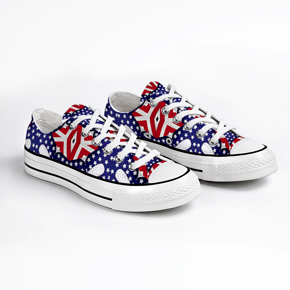 Men's Unisex Low Top Canvas Shoes