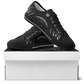 Men's Black & White Geometric All-Over Print Urban Peak Low Shoes
