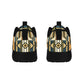Men's Retro Geometric Tribal Pattern All-Over Print Pull Loop Sneakers