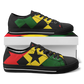 Women's Red Yellow Green and Black Stars Urban Peak Low Shoes