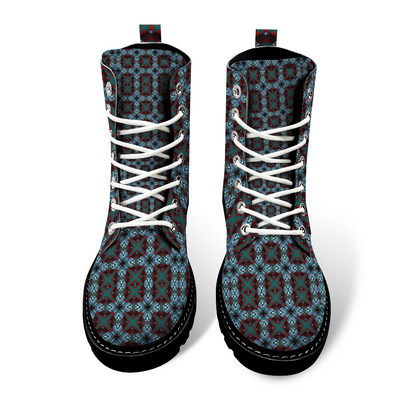 Women's Custom Round Toe Boots Fashion Unisex.