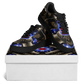 Women's Patriotic Kaleidoscope Pattern All-Over Print Core Low Shoes